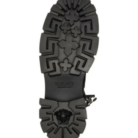 Versace Medusa Combat Boot Size 39 - Picture 5 of 6